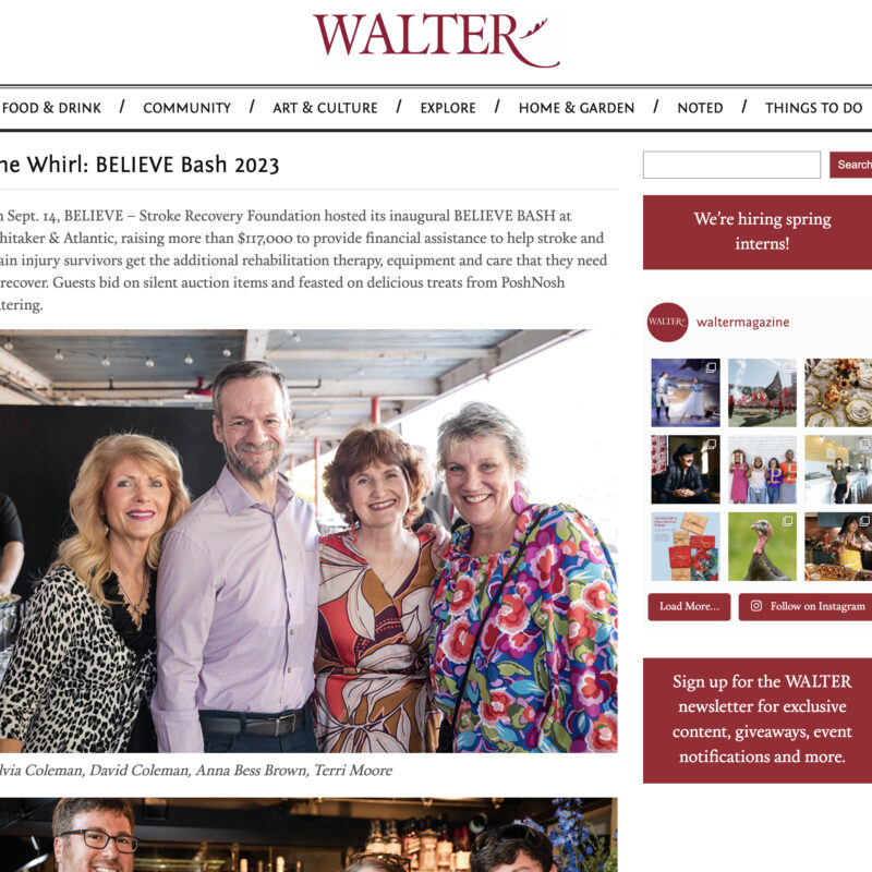 Walter Magazine: The Whirl – BELIEVE Bash 2023